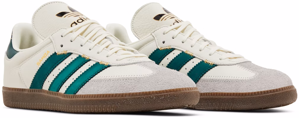 adidas originals Samba OG 舒適百搭 防滑耐磨 低幫 板鞋 男女同款 白綠 Cheap adidas originals Samba OG 舒適百搭 防滑耐磨 低幫 板鞋 男女同款 白綠