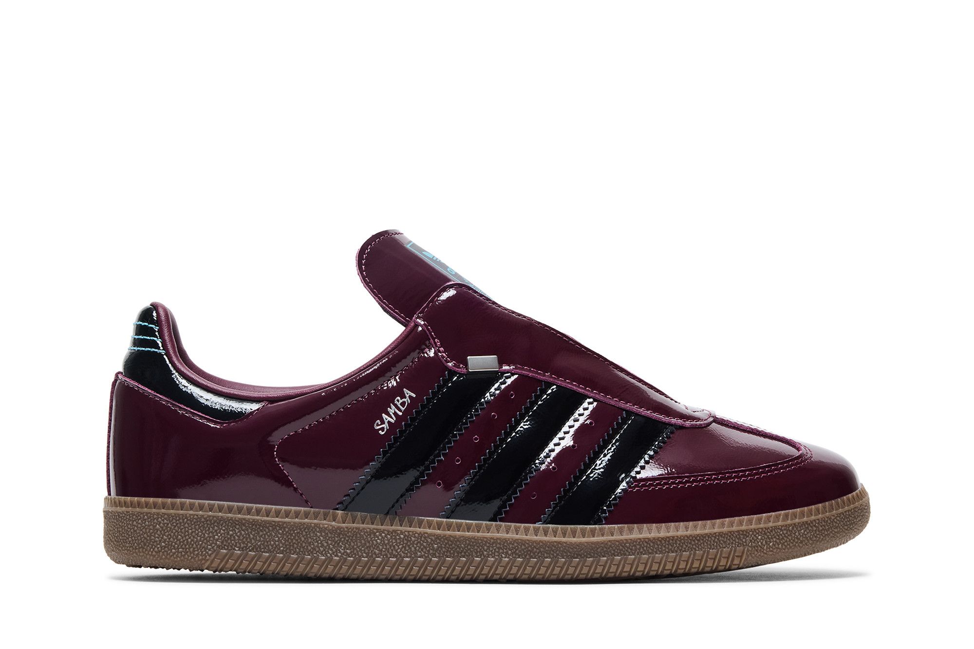 adidas Samba OG 'Maroon Black Patent' JQ0013