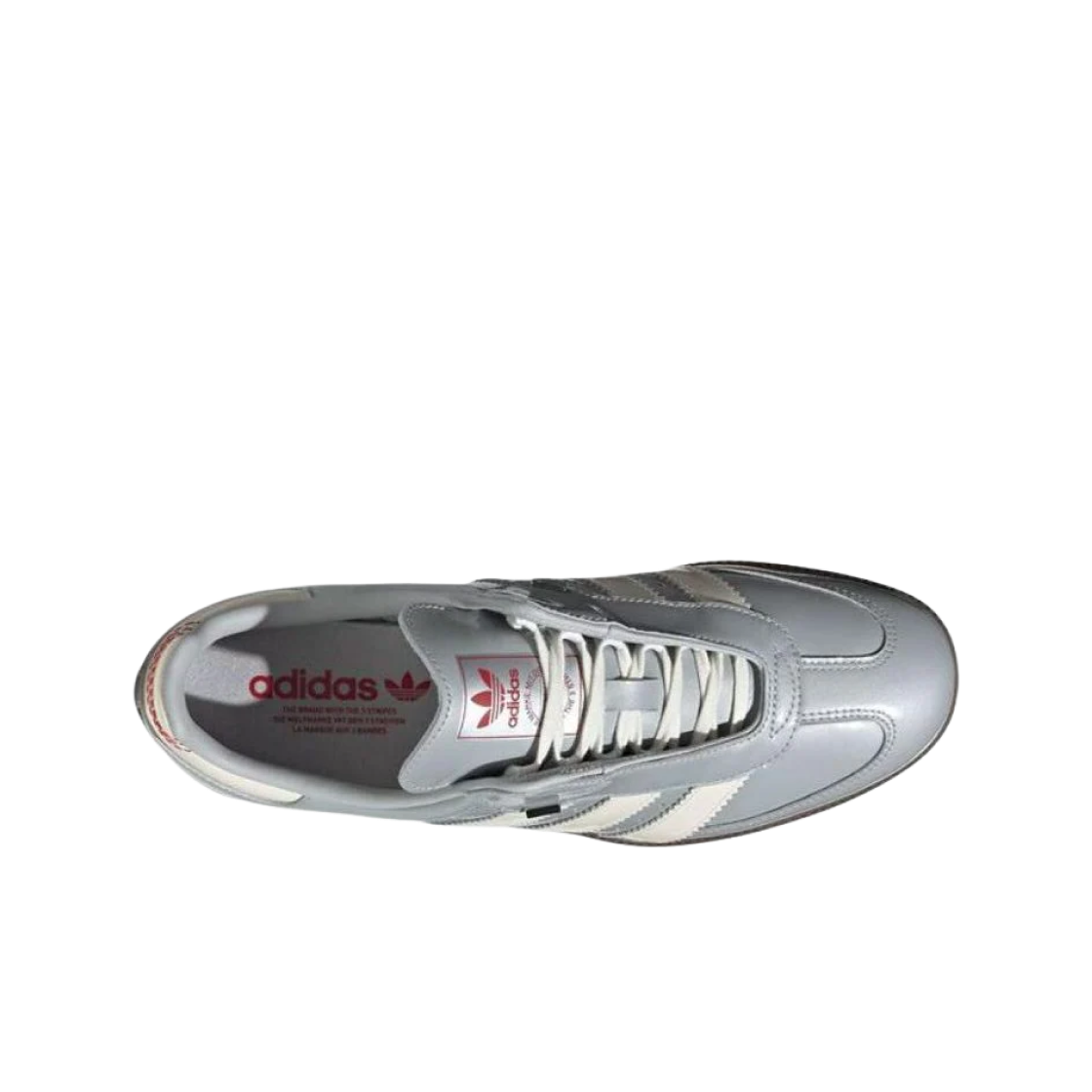 Lookbook アディダス サンバ OG 'マットシルバー パテント' JQ0012