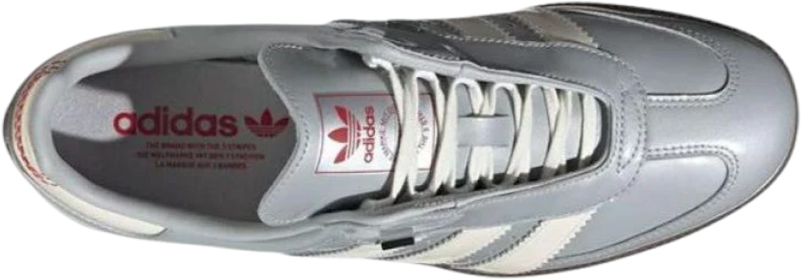 adidas Samba OG 'Matte Silver Patent' JQ0012 Lookbook adidas Samba OG 'Matte Silver Patent' JQ0012