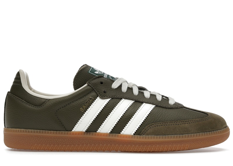 adidas Samba OG 'Medium Raw Khaki Gum' JR0890
