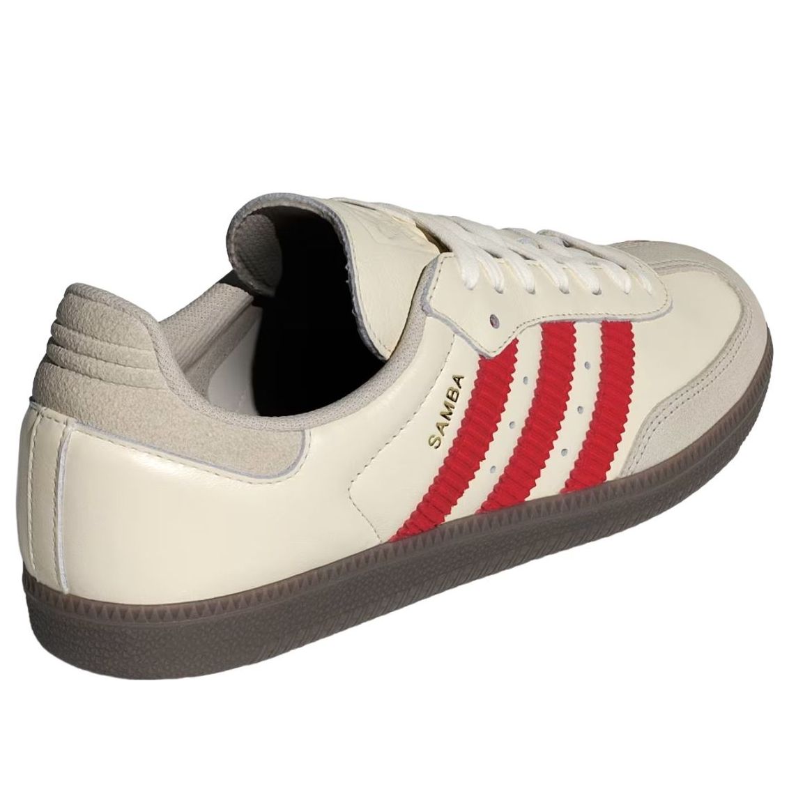 Details for adidas Samba OG 'Off White Better Scarlet Gum' IH6815