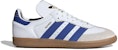 adidas Samba OG 'Logo Besar - Putih Semi Lucid Biru' IF1813