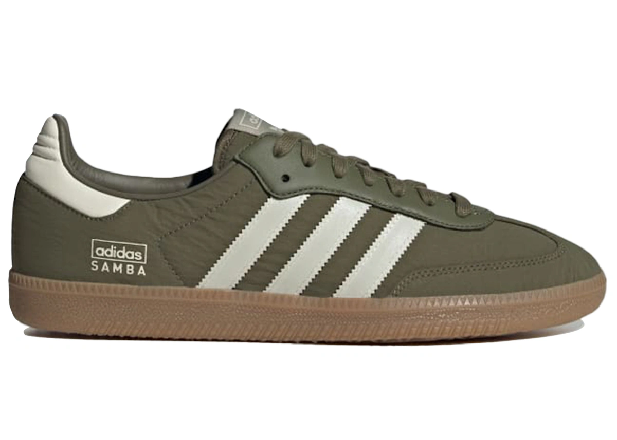 adidas Samba OG 'Reflective Nylon Pack - Focus Olive' IE3440