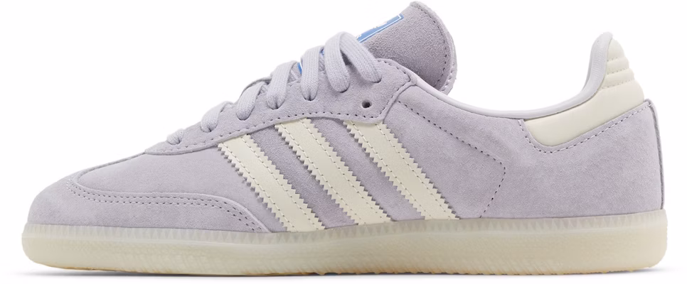 Adidas Originals Samba 防滑耐磨低筒板鞋 女款 紫色 Lookbook Adidas Originals Samba 防滑耐磨低筒板鞋 女款 紫色