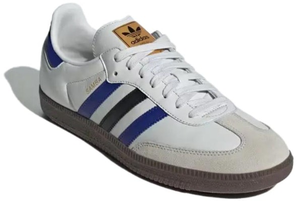 아디다스 삼바 OG '화이트 액티브 블루' ID1381 Lookbook 아디다스 삼바 OG '화이트 액티브 블루' ID1381