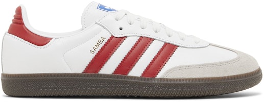 adidas Samba OG 'White Better Scarlet' IG1025 adidas Samba OG 'White Better Scarlet' IG1025
