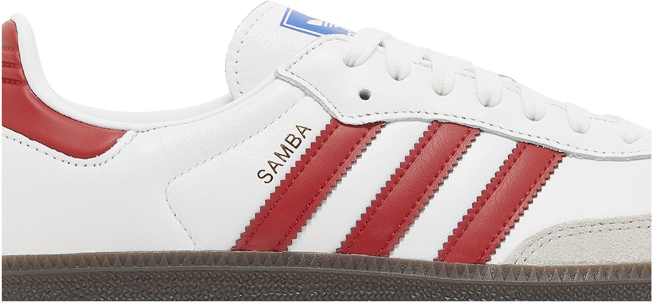 adidas Samba OG '白色勝利紅' IG1025 Lookbook adidas Samba OG '白色勝利紅' IG1025