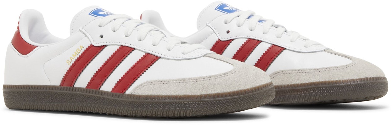 adidas Samba OG '白色勝利紅' IG1025 1