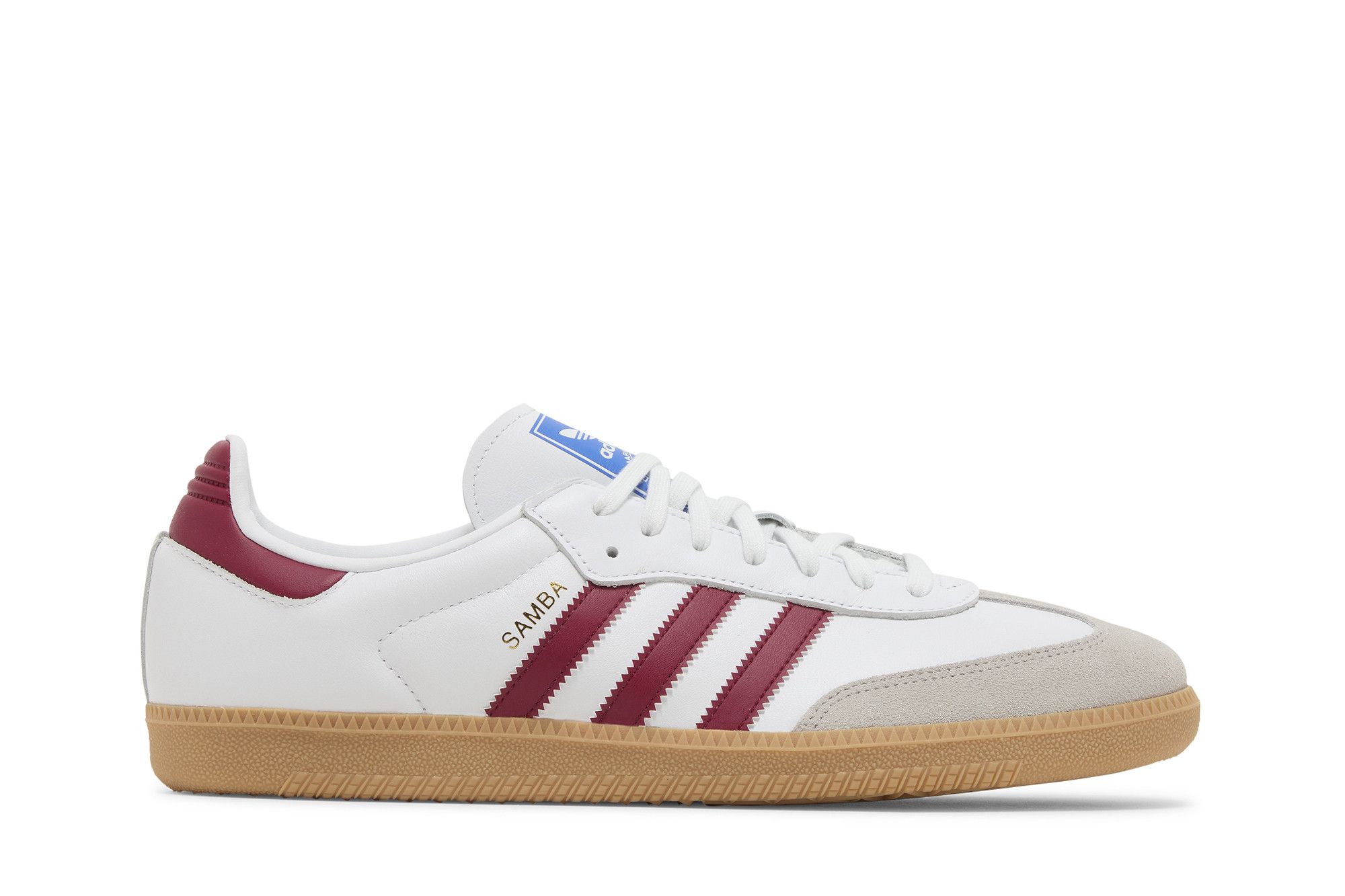 adidas Samba OG 'White Burgundy Gum' IF3813