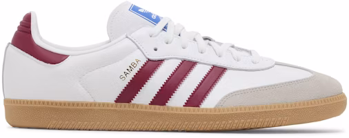 adidas Samba OG 'White Burgundy Gum' IF3813 adidas Samba OG 'White Burgundy Gum' IF3813