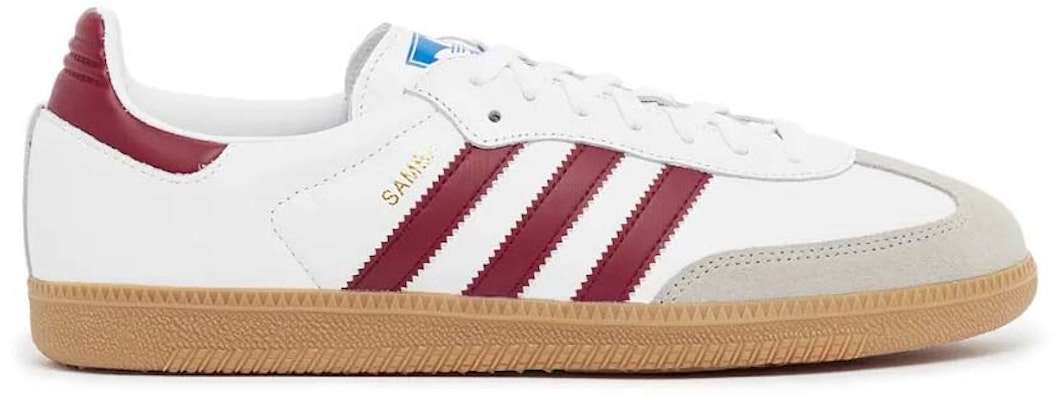 adidas Samba OG 'White Burgundy Gum' IF3813 Buy adidas Samba OG 'White Burgundy Gum' IF3813