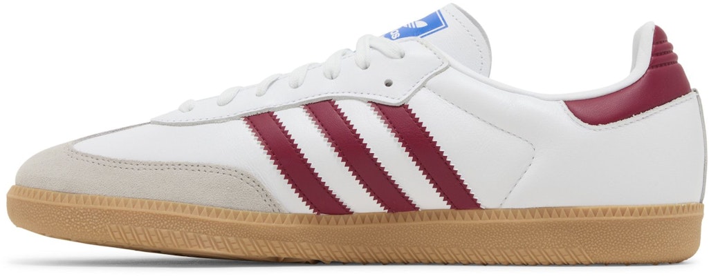 adidas Samba OG ''Wit Bordeaux Gum'' IF3813 Lookbook adidas Samba OG ''Wit Bordeaux Gum'' IF3813