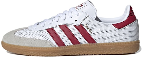 adidas Samba OG 'White Collegiate Burgundy' BD7528 adidas Samba OG 'White Collegiate Burgundy' BD7528