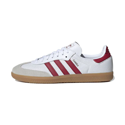 adidas Samba 'White Collegiate Burgundy'