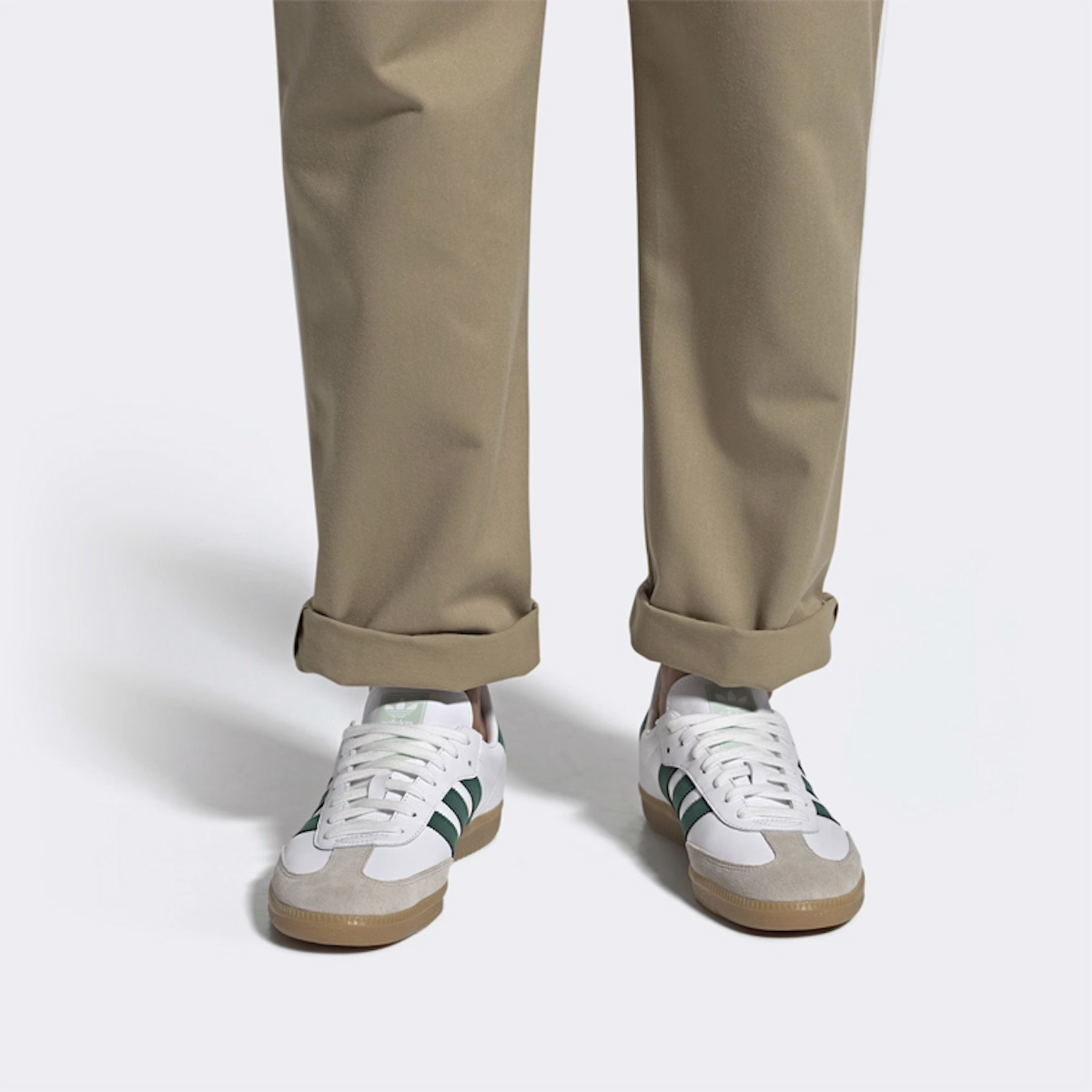 adidas Samba OG 'White Collegiate Green' EE5451