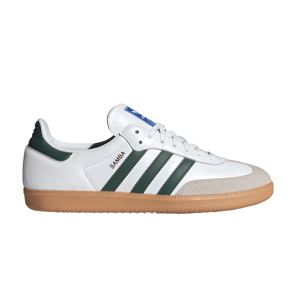 adidas Samba OG White Collegiate Green Gum IE3437 Nicesnk