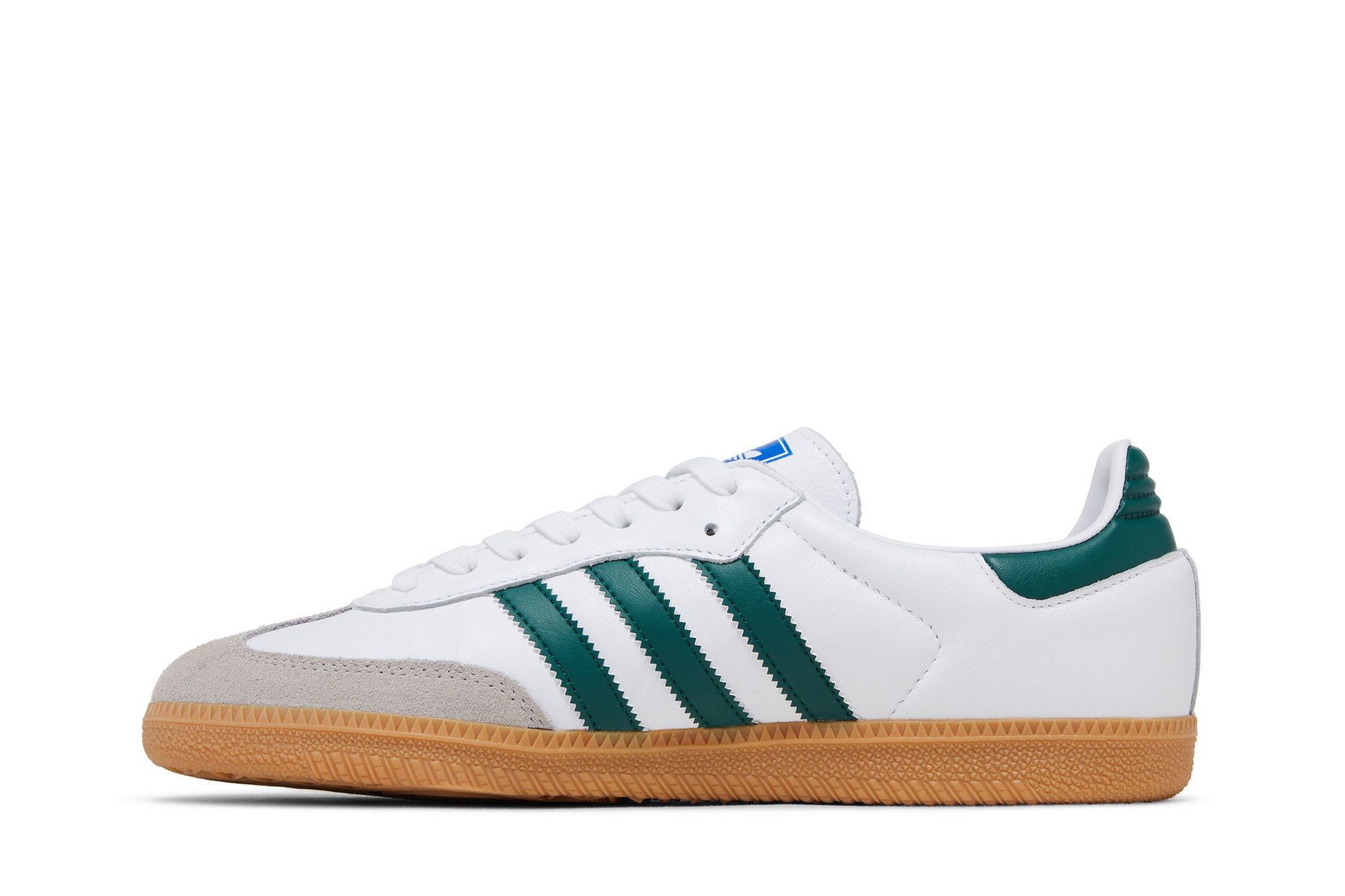 Lookbook 愛迪達經典Samba OG '白色哥倫比亞綠膠底' IE3437