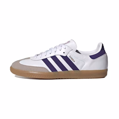 adidas Samba 'White Collegiate Purple'