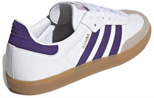 adidas Samba OG 'White Collegiate Purple' EE5452 Shop adidas Samba OG 'White Collegiate Purple' EE5452