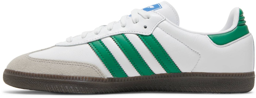adidas Samba OG 'White Green' IG1024 Lookbook adidas Samba OG 'White Green' IG1024