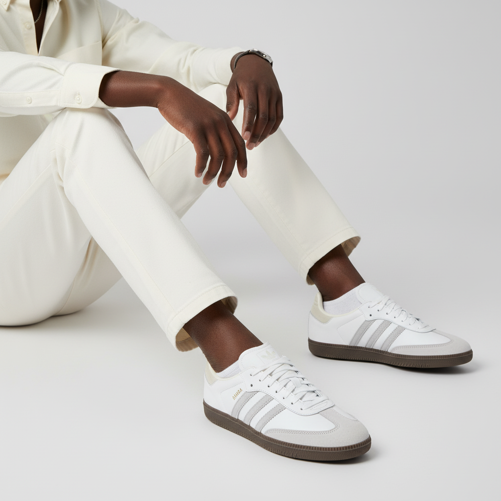 Order adidas Samba OG 'Putih Kelabu Krim' IH4880