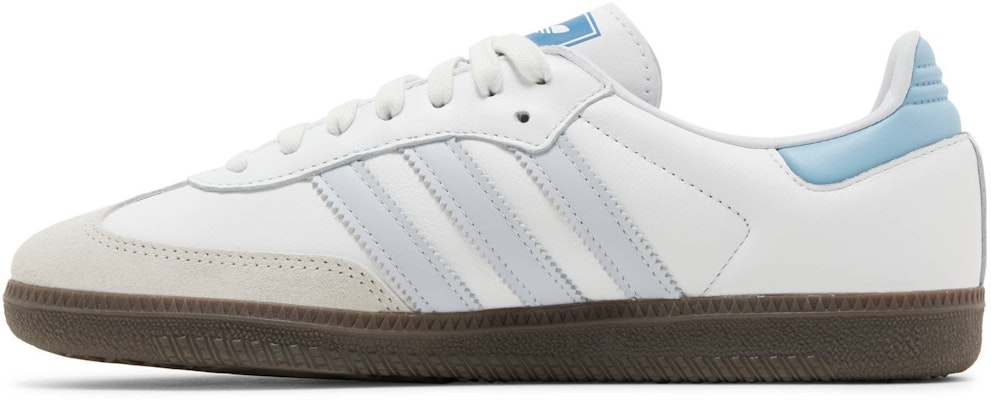 adidas Samba OG 'White Halo Blue' ID2055 Lookbook adidas Samba OG 'White Halo Blue' ID2055