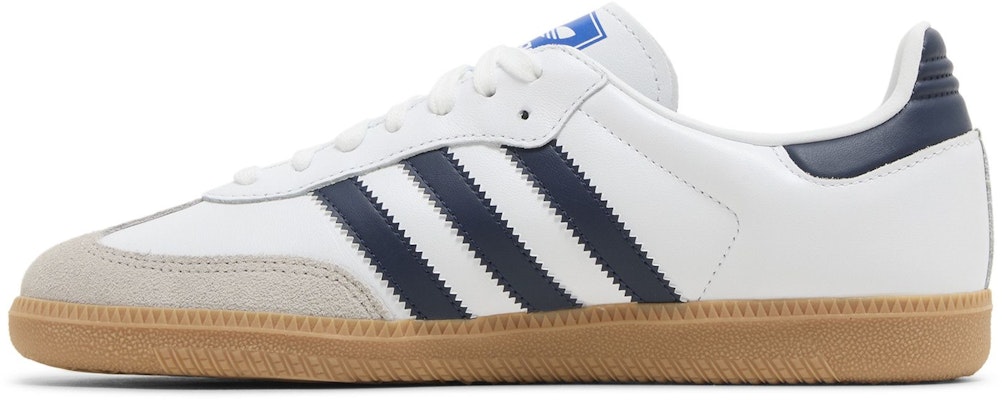 adidas Samba OG ''Weiß Night Indigo Gummi'' IF3814 Lookbook adidas Samba OG ''Weiß Night Indigo Gummi'' IF3814