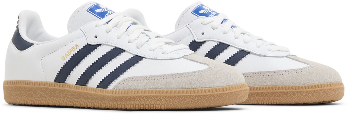 adidas Samba OG ''Weiß Night Indigo Gummi'' IF3814 Cheap adidas Samba OG ''Weiß Night Indigo Gummi'' IF3814
