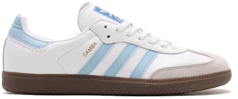 adidas Samba OG 'White Sky Blue' JI2003 adidas Samba OG 'White Sky Blue' JI2003