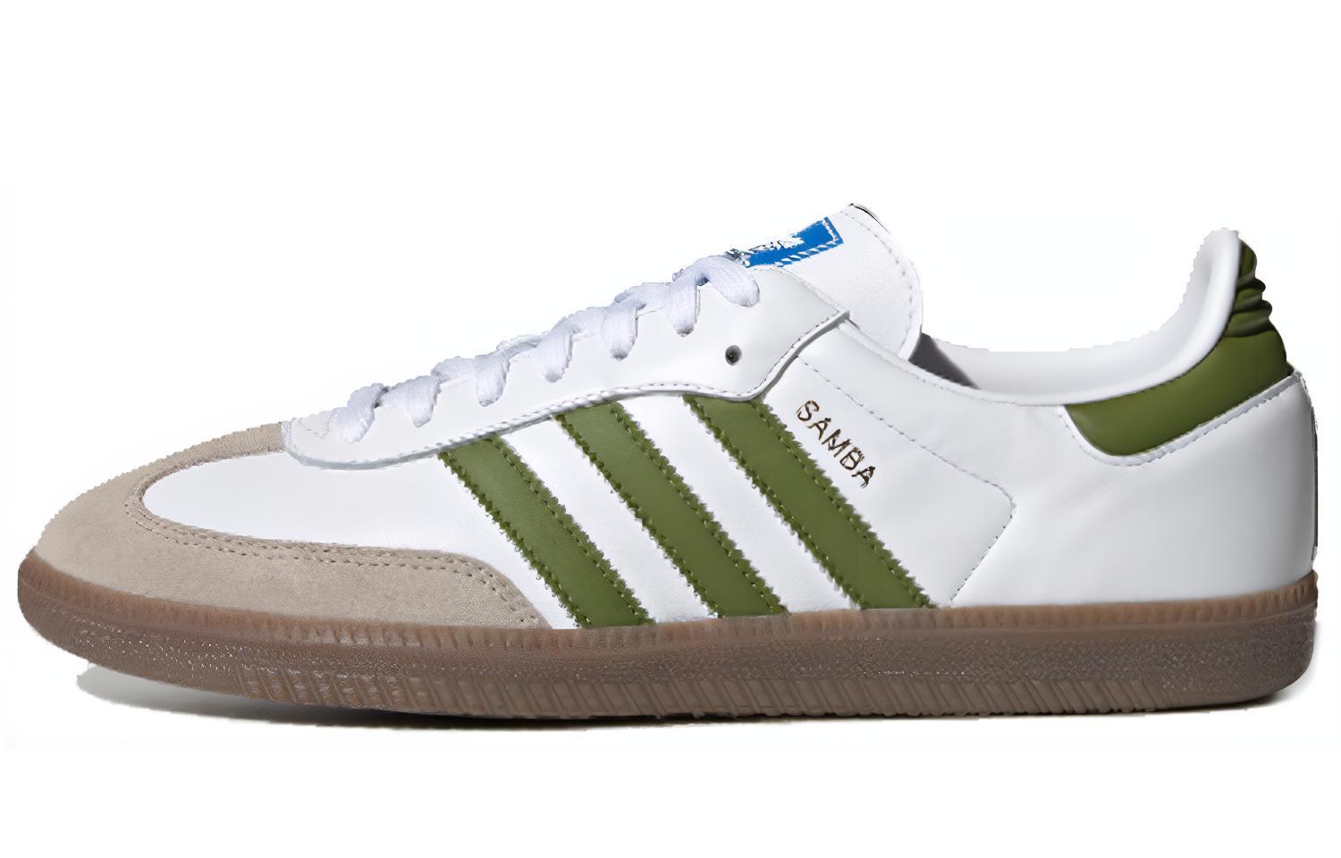 Buy 아디다스 삼바 OG '화이트 테크 올리브' EE7055