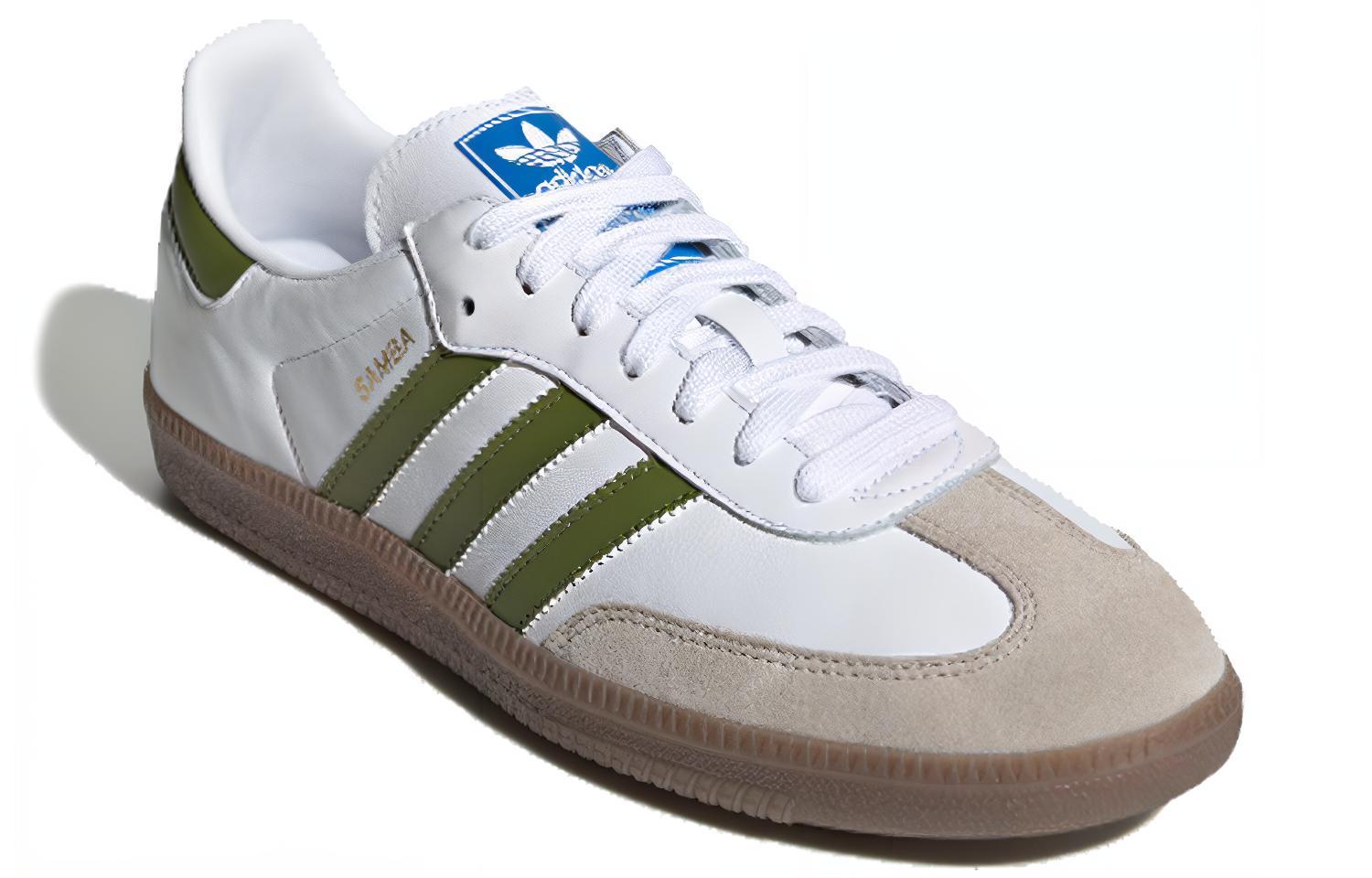Lookbook 아디다스 삼바 OG '화이트 테크 올리브' EE7055