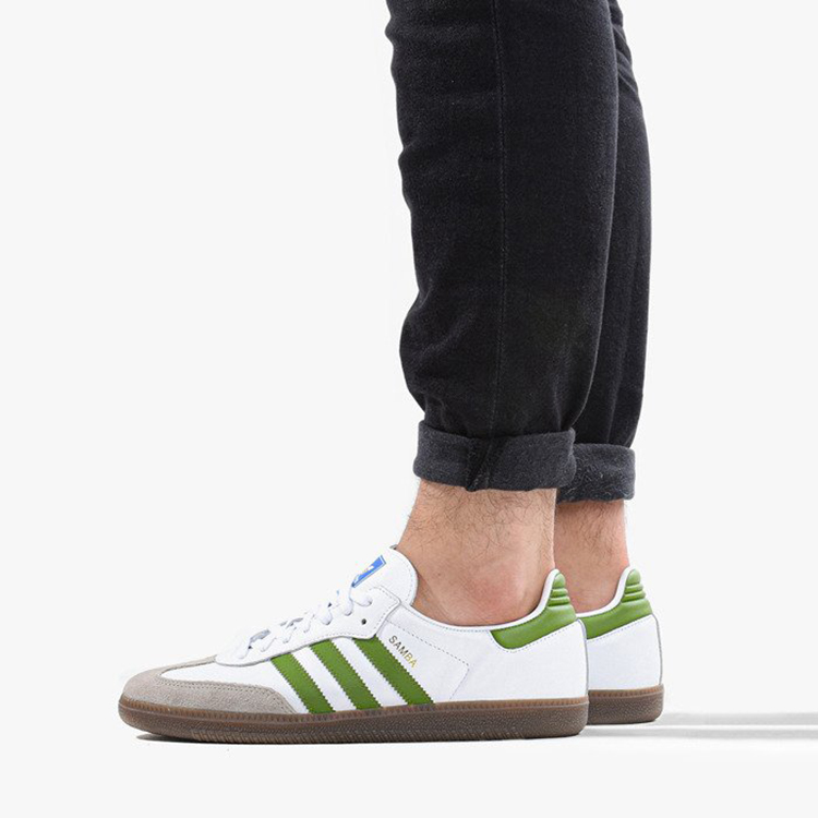 Details for adidas Samba OG 'Putih Tech Olive' EE7055