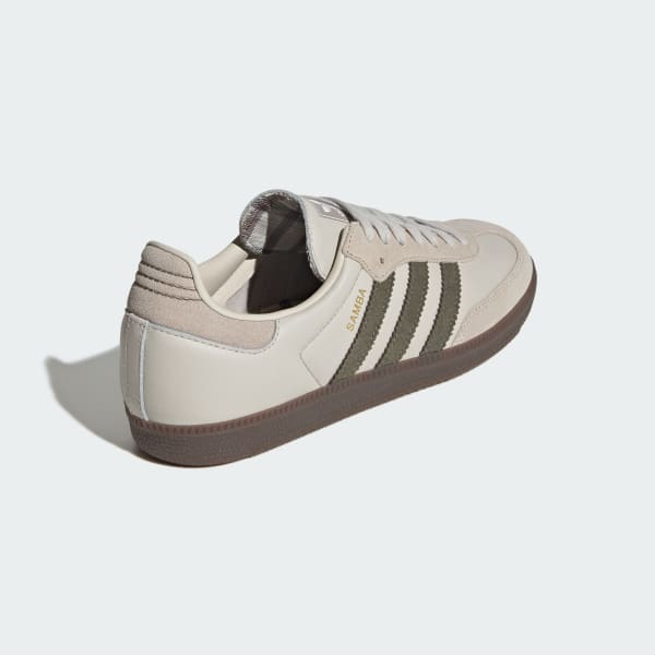 Purchase Adidas Samba OG 奶油卡其膠底復古運動鞋 JR0893