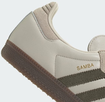Adidas Samba OG Alumina/Medium Dark Khaki/Gum JR0893 1