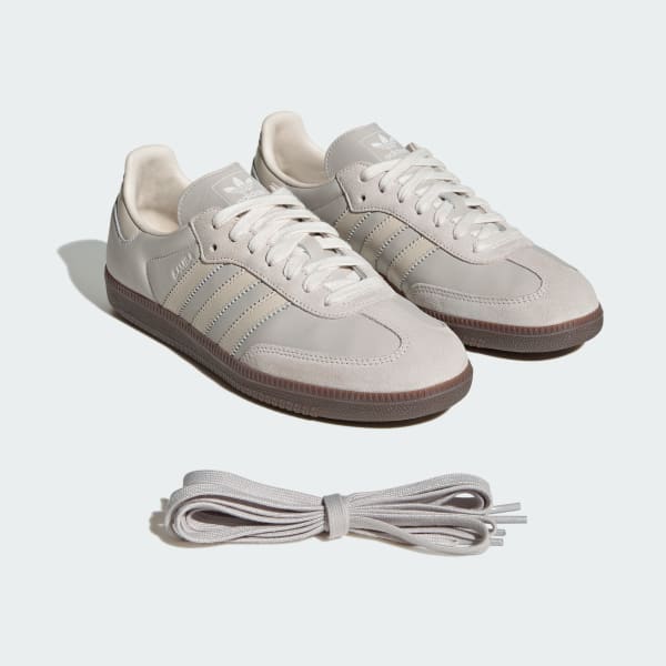 Sizing 阿迪达斯 Samba OG 米白珍珠/白色/生胶 KI4902