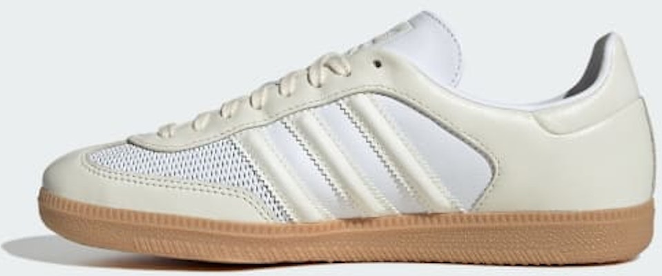 (Women) Adidas Samba OG Classic Sneakers Cloud White/Off White/Gum JI2064 Details for (Women) Adidas Samba OG Classic Sneakers Cloud White/Off White/Gum JI2064