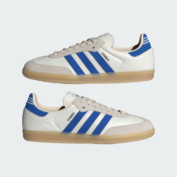 Cheap adidas Samba OG Blanco Nube/Azul/Goma IH6821