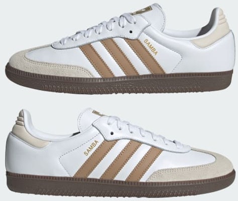 Adidas Samba OG Cloud White/Cardboard/Gum JR0912 Cheap Adidas Samba OG Cloud White/Cardboard/Gum JR0912