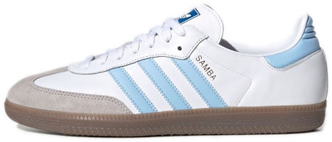 adidas Samba OG Cloud White Clear Sky 'White Blue' EG9327 adidas Samba OG Cloud White Clear Sky 'White Blue' EG9327