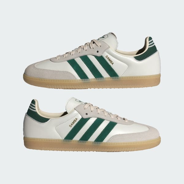 Cheap adidas Samba OG Putih Awan/Hijau Collegiate/Gum IH6844