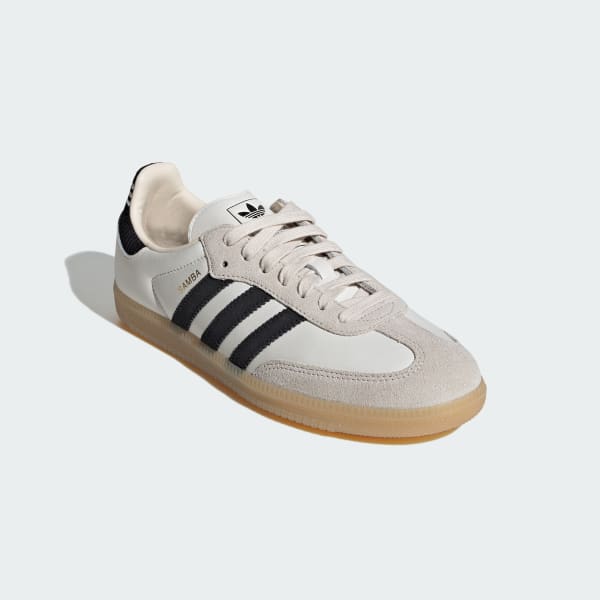Shop adidas Samba OG 白色/黑色/膠底 IH6820
