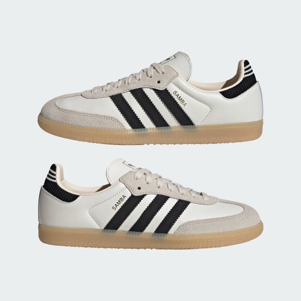 Sizing adidas Samba OG 白色/黑色/膠底 IH6820