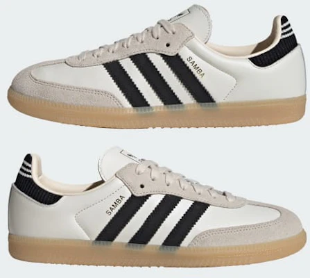 adidas Samba OG 白色/黑色/膠底 IH6820 Sizing adidas Samba OG 白色/黑色/膠底 IH6820