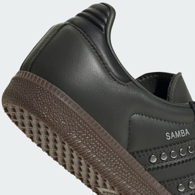 (Women) Adidas Samba OG Core Black/Legend Earth/Gum JR8869 1