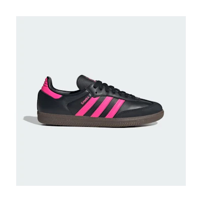 (W) Adidas Samba Core Black/Lucid Pink/Gum