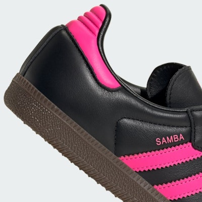 (Women) Adidas Samba OG Core Black/Lucid Pink/Gum JS1386 Cheap (Women) Adidas Samba OG Core Black/Lucid Pink/Gum JS1386