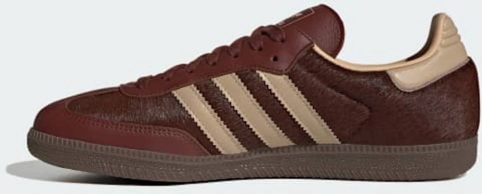 Adidas Samba OG Marrón Zorro/Beige Arena/Goma KJ8902 Details for Adidas Samba OG Marrón Zorro/Beige Arena/Goma KJ8902