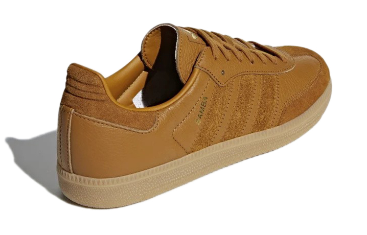 Shop 阿迪达斯 Samba OG FT 'Craft Ochre' 棕黄经典款 CG6134