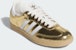 (Women) Adidas Samba OG Gold Metallic/Cloud White/Core White KI5719